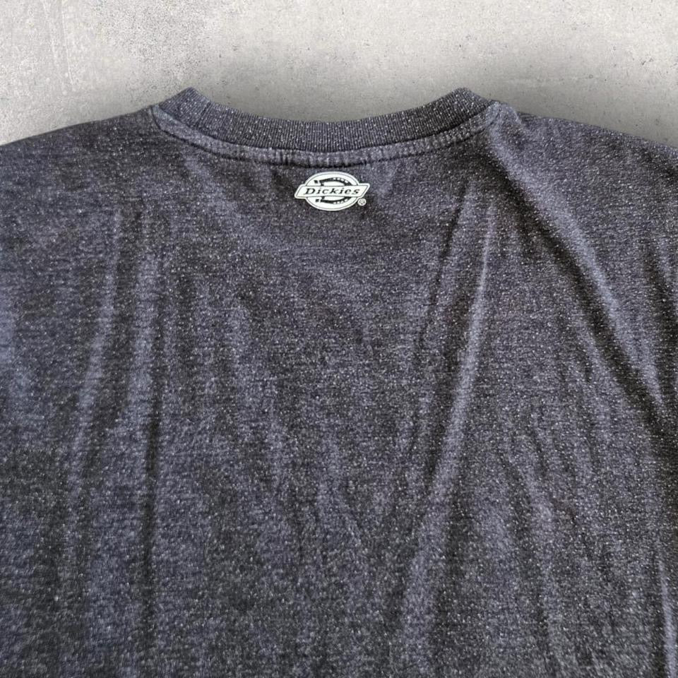 Dickies Grey Logo Tee - Small חולצת טי אפורה של דיקיז עם לוגו