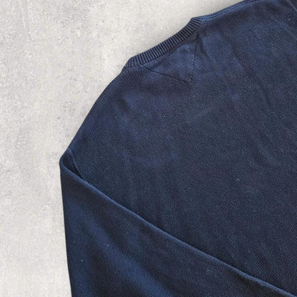 Tommy Hilfiger Navy Sweater - XXL, סוודר כחול כהה במידה XXL
