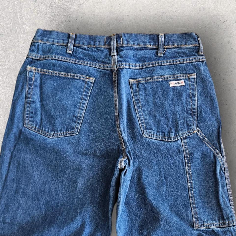 Tyndale Navy Workwear Carpenter Jeans - 36x32