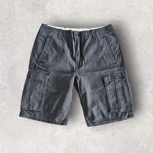 Levi’s Dark Grey Cargo Shorts W32 Vintage Utility