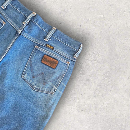 Wrangler Navy Short Jeans – W36 ג’ינס קצר נייבי וינטאג’