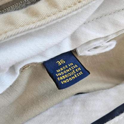 Polo Ralph Lauren Cream Shorts בצבע קרם, מידה W36