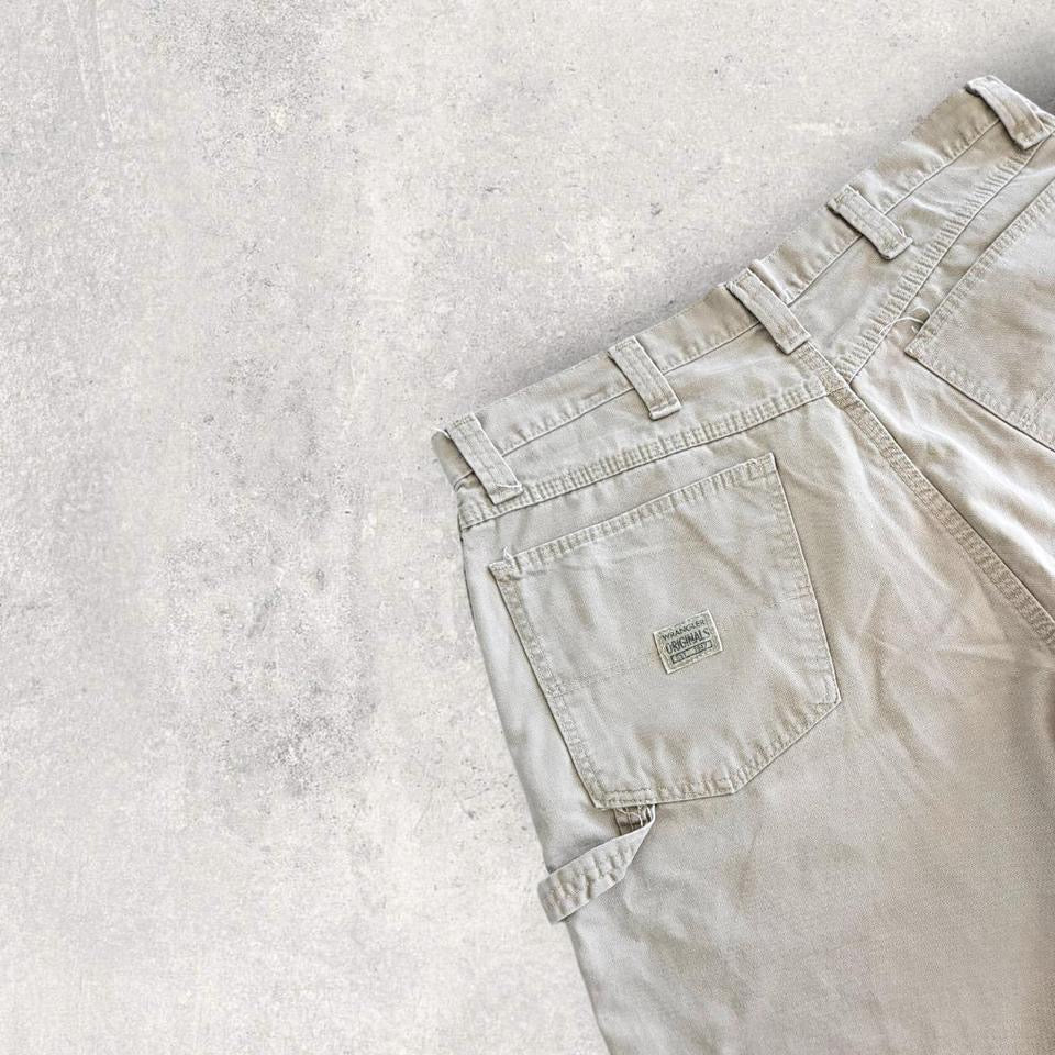Wrangler Cream Carpenters Shorts W36