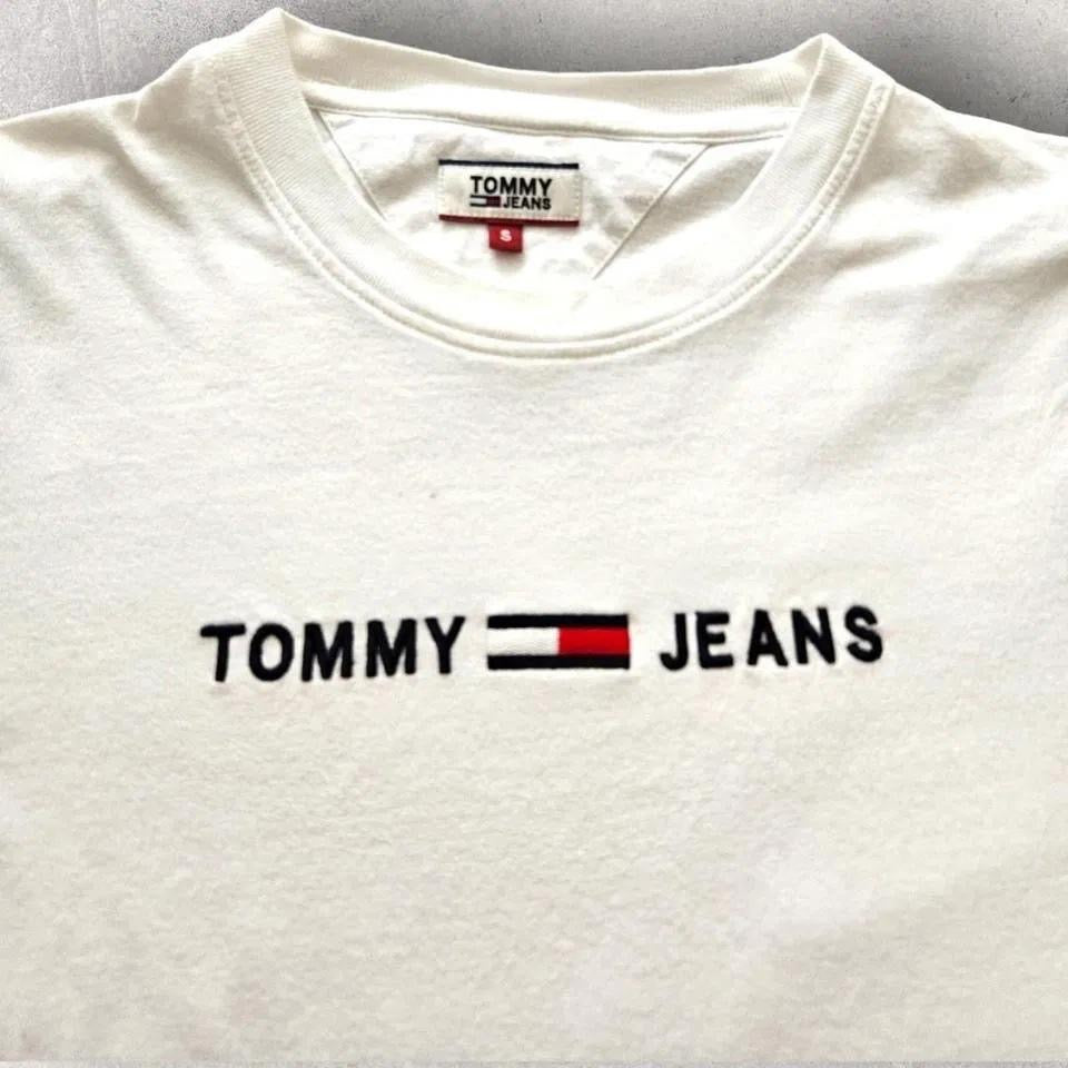 Tommy jeans logo long sleeve T-shirt - Smal