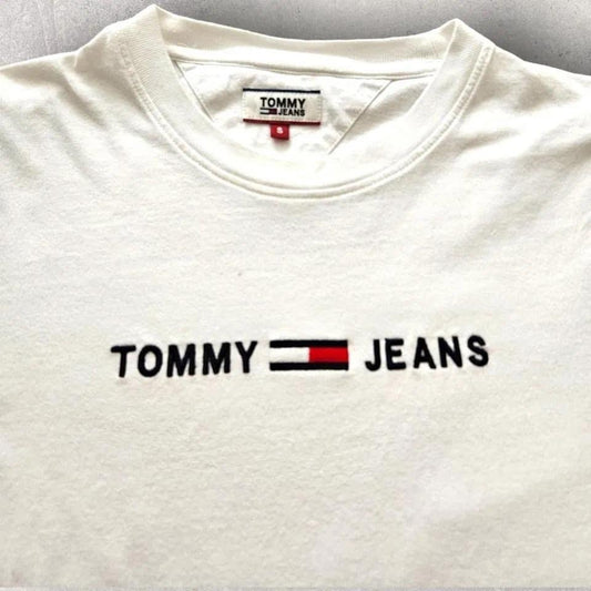 Tommy jeans logo long sleeve T-shirt - Smal