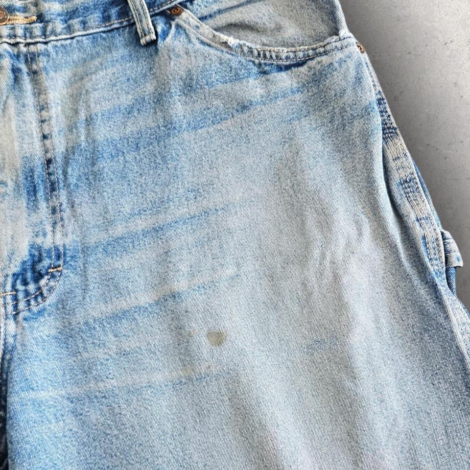 Dickies Blue Carpenters Short Jeans - W38, Waist 94cm, Length 50cm, 8/10 Condition