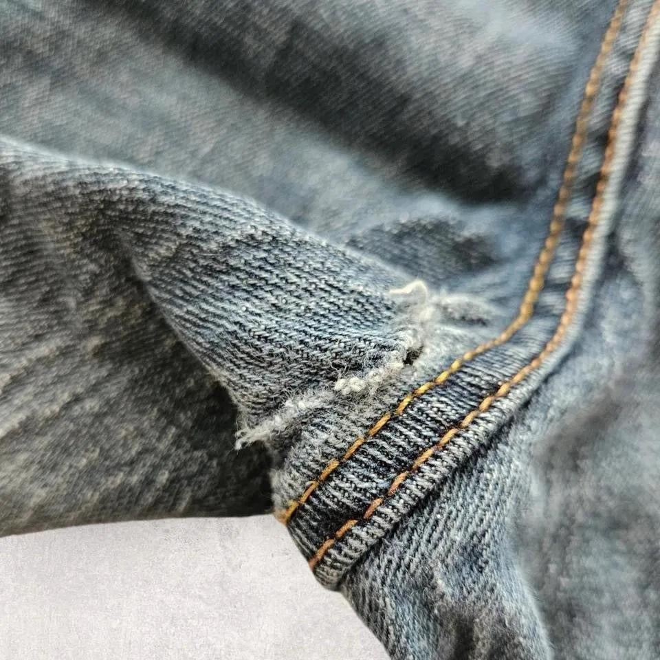 Signature Levi’s Strauss Navy Jeans – W40 בגזרת רילקס