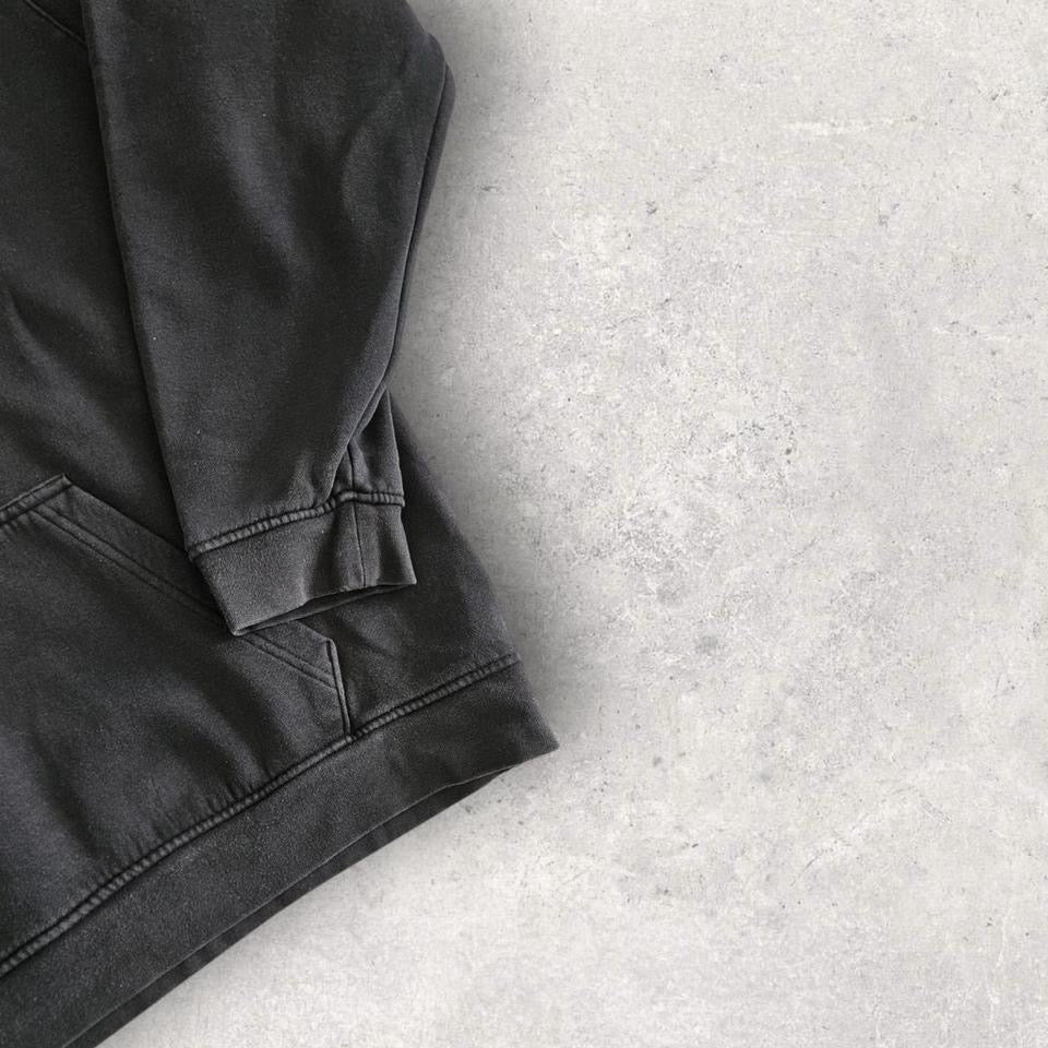 Adidas Black Stripes Hoodie M