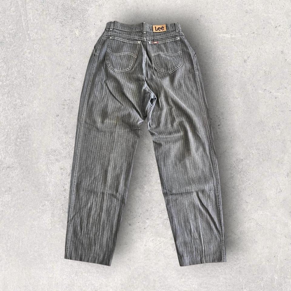 Lee Womans Brown Trousers מידה 14 במצב מצוין