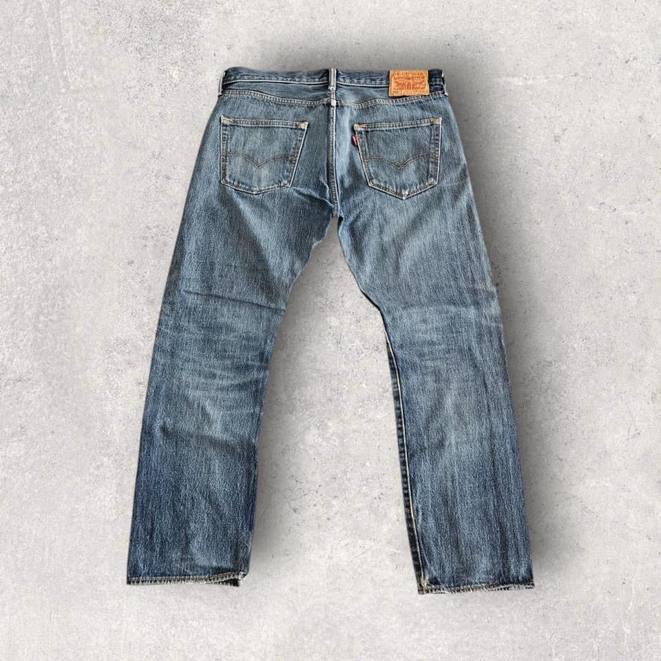 Levi’s 501 Navy Jeans, ג’ינס וינטאג’ מקור