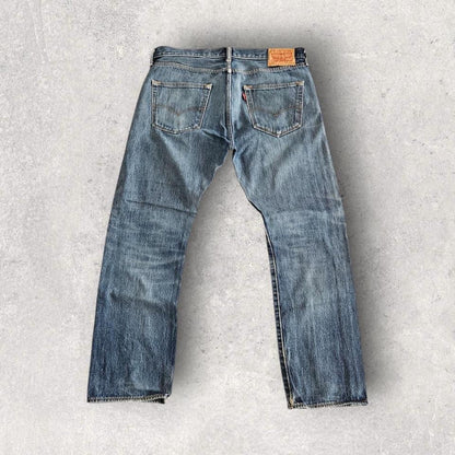 Levi’s 501 Navy Jeans, ג’ינס וינטאג’ מקור