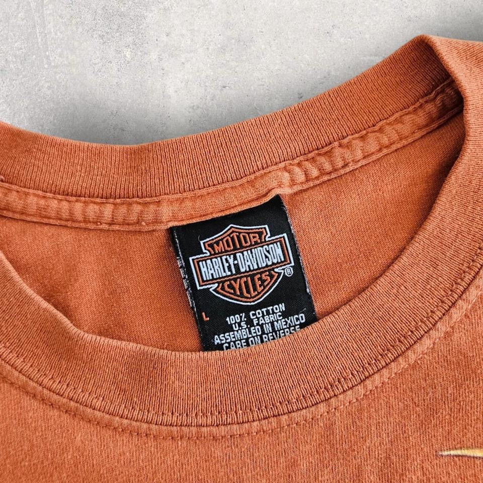 2006 Harley Davidson Graphic Tee - Large חולצת הארלי דיווידסון גרפית משנת 2006 במידה L