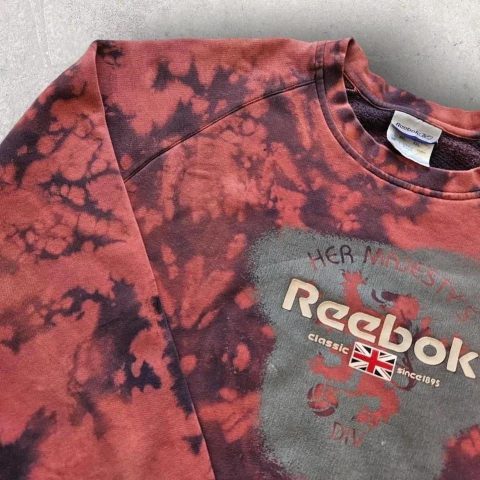 Vintage Reebok tie dye sweatshirt - XL