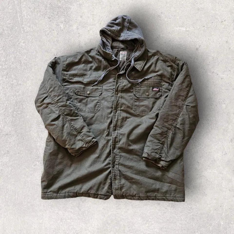 Vintage Dickies Heavy Jacket - XX-Large, Chest 70cm, Length 82cm, Sleeve 59cm, 9.5/10 Condition