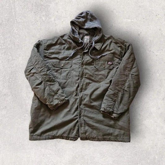 Vintage Dickies Heavy Jacket - XX-Large, Chest 70cm, Length 82cm, Sleeve 59cm, 9.5/10 Condition
