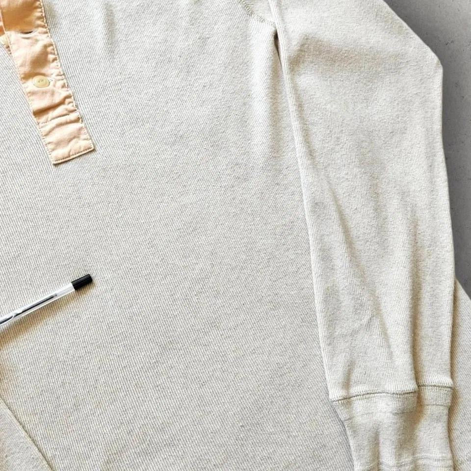 Y2K Polo Ralph Lauren Buttons Sweater - M, סוודר וינטג' פולו ראלף לורן 