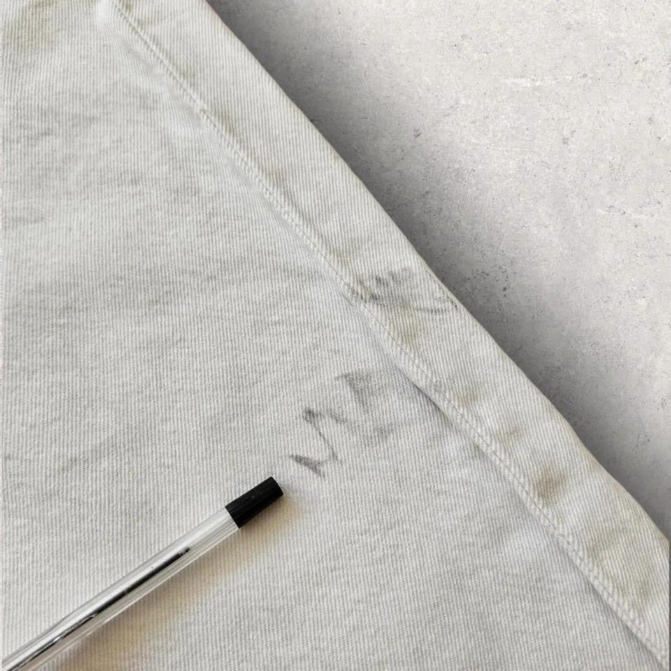 Levi’s 501 white jeans ג'ינס לבן מידה W88 L110