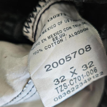 Y2K Lee black short jeans W32