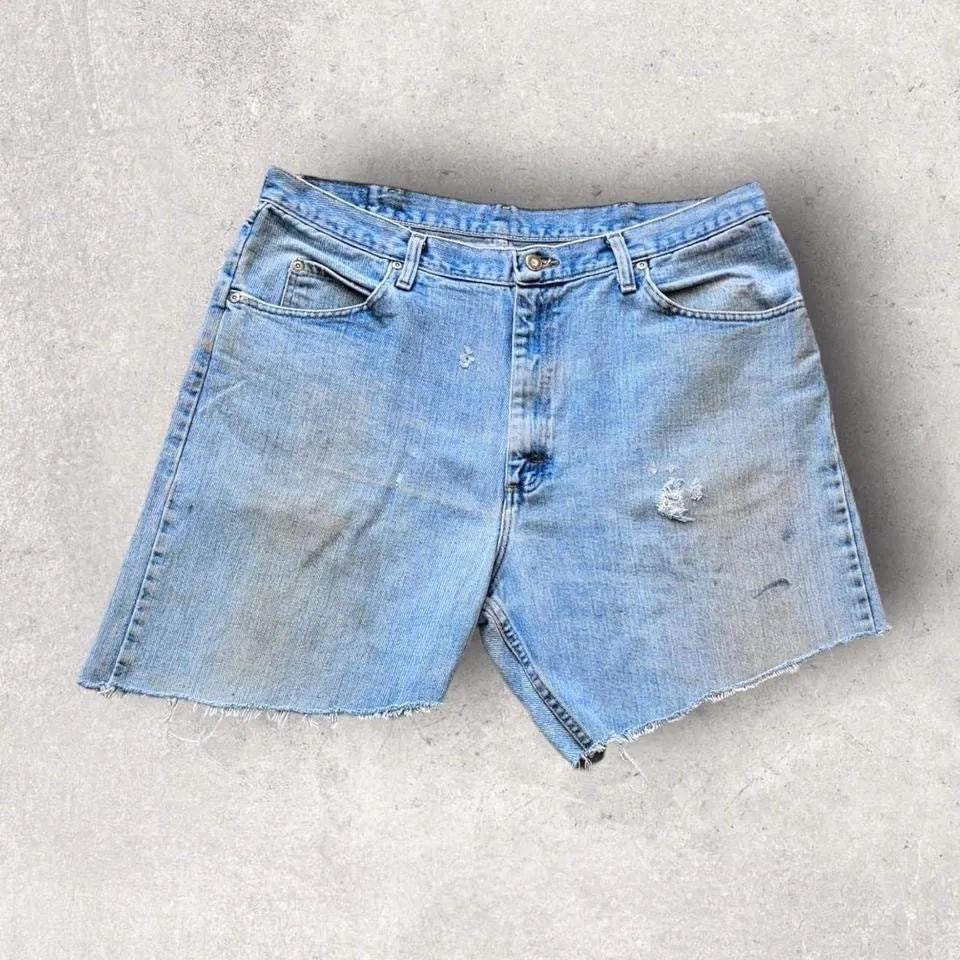 Wrangler Blue Short Jeans – W38