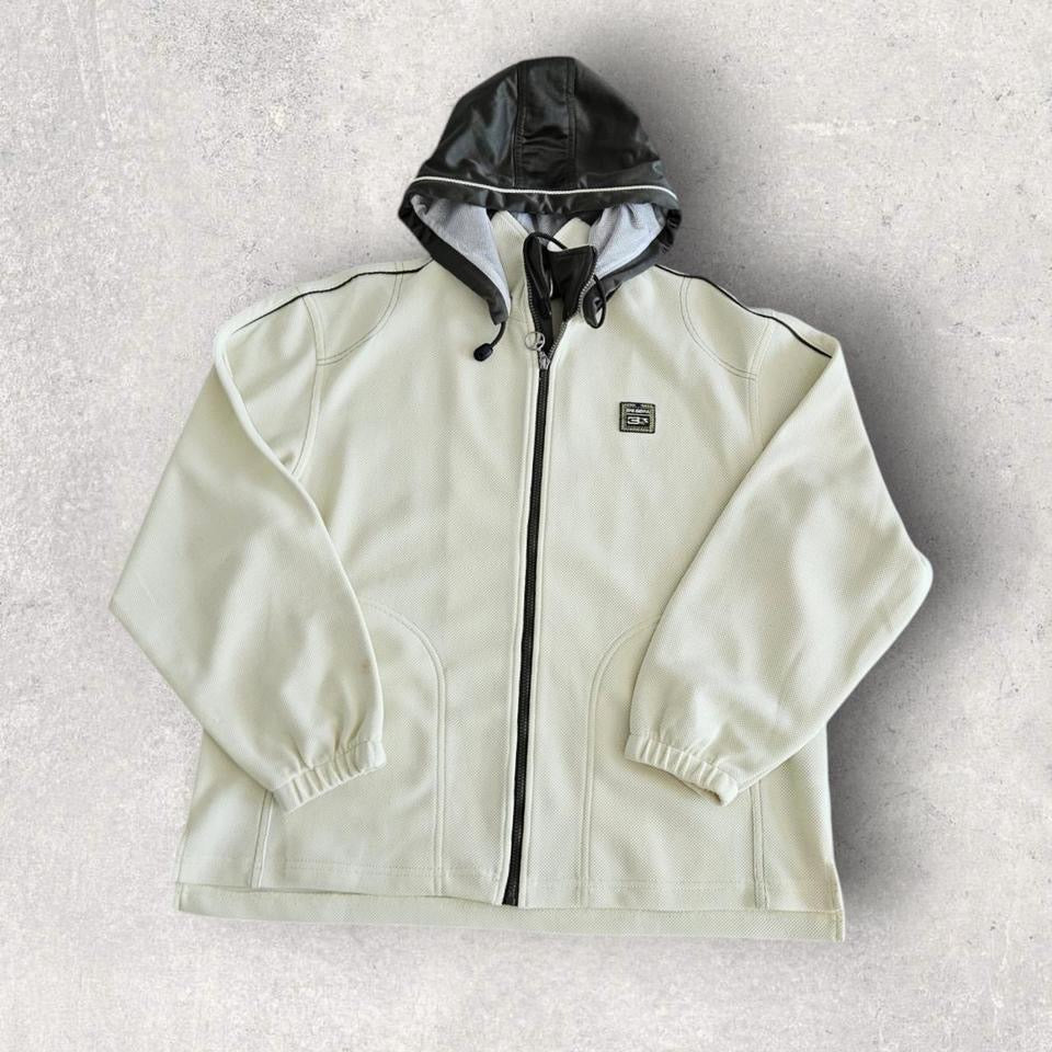 Vintage Diadora yellow jacket size L baggy
