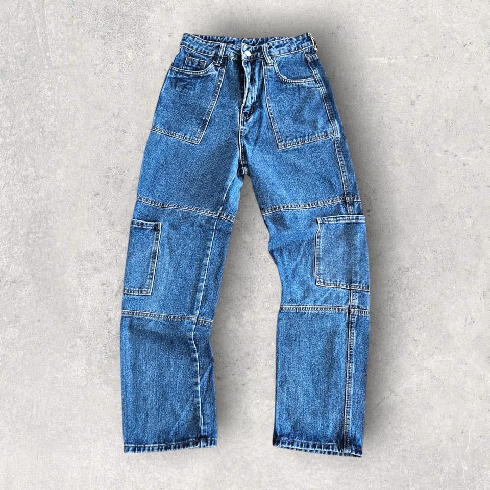 Carpenters cargo workwear jeans vintage streetwear W27 L41         