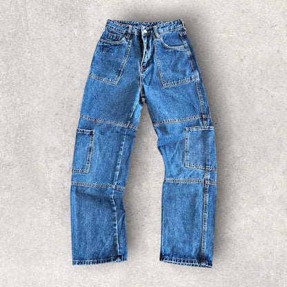 Carpenters cargo workwear jeans vintage streetwear W27 L41         