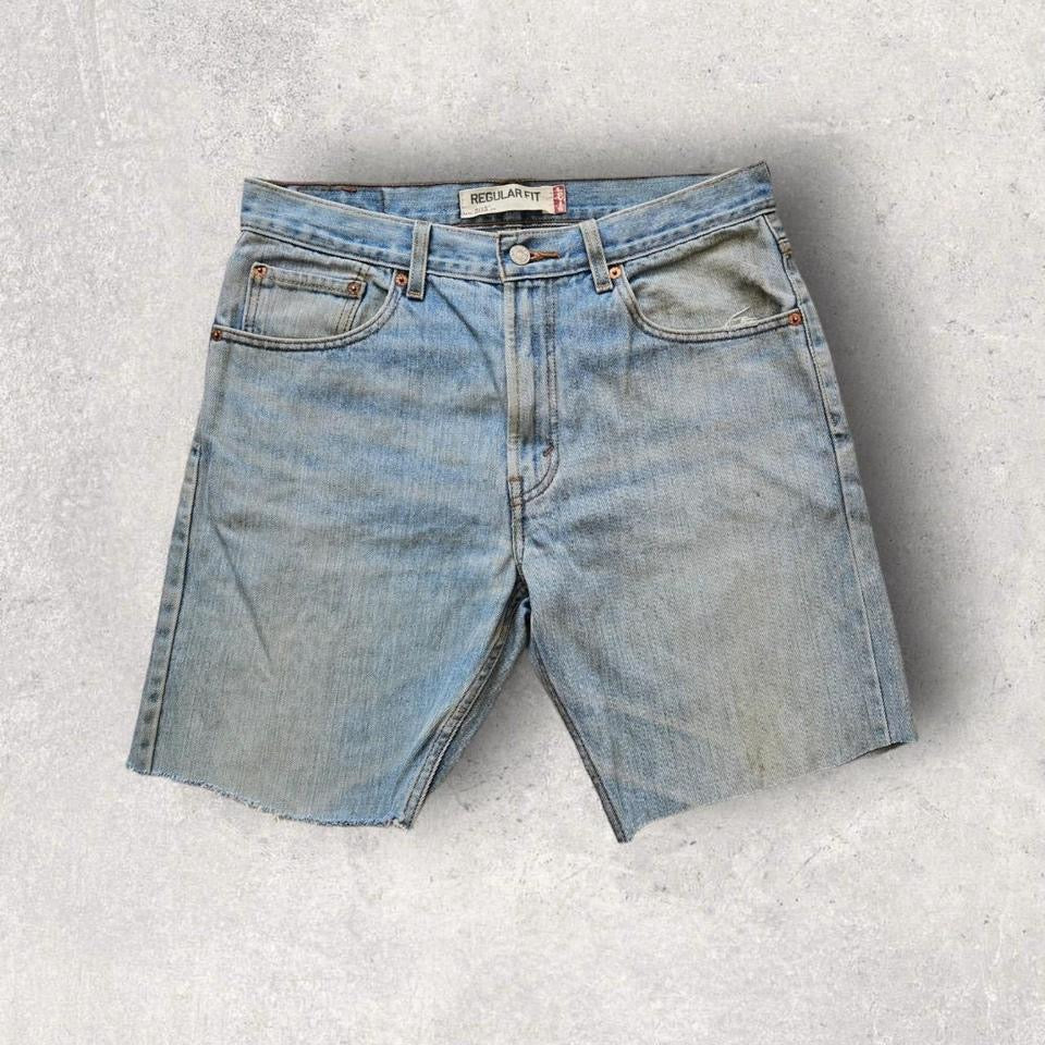 Levi’s 505 Blue Short Jeans – W32