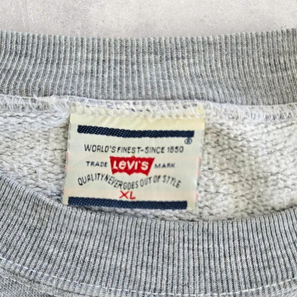 Vintage Levis Grey Sweatshirt - M