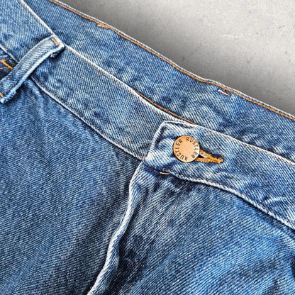 Carpenters blue jeans vintage workwear streetwear 36x30         
