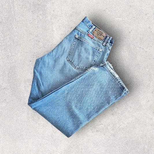 Wrangler Blue Baggy Jeans - 34x30