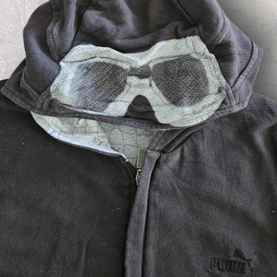 Puma X Ferrari Black Hoodie Large, black color, light fade, very good condition