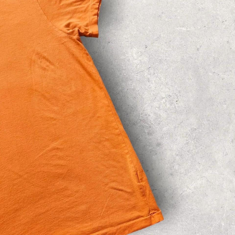 Orange Ralph Lauren Classic Tee - L חולצת טי קלאסית של ראלף לורן בצבע כתום, מידה L,
