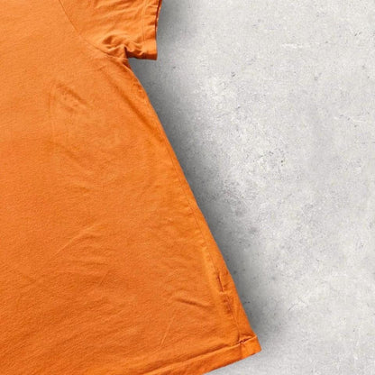 Orange Ralph Lauren Classic Tee - L חולצת טי קלאסית של ראלף לורן בצבע כתום, מידה L,