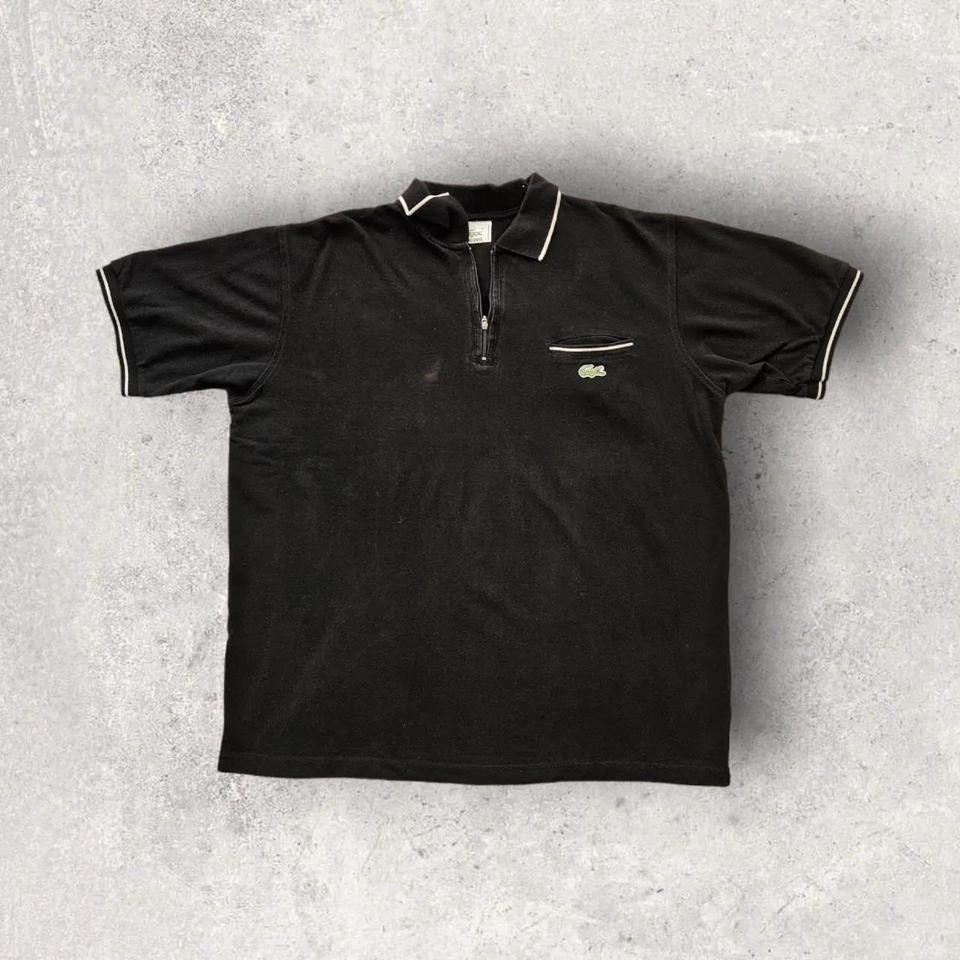 Y2K Lacost Polo Tee - L חולצת פולו של לקוסט בסגנון Y2K, מידה L