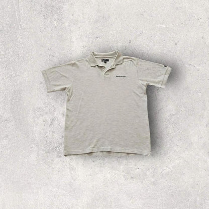 Y2K Reebok Polo - Small חולצת פולו ריבוק וינטג' במידה Small עם לוגו רקום