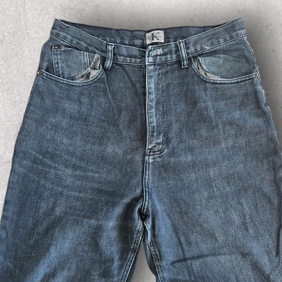 Calvin Klein Black Jeans במידה 76x106 במצב 8.5/10