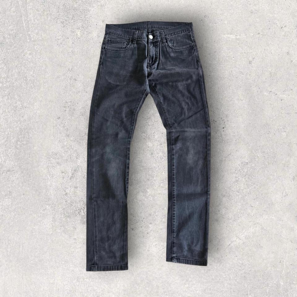 Carhartt black skinny jeans W30 L32 faded slim vintage streetwear