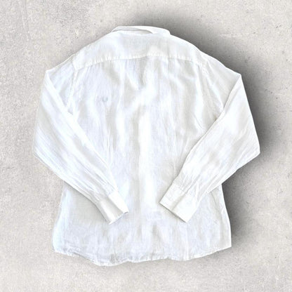 Fred Perry White Polo shirt - L חולצת פולו לבנה פרד פרי מידה L