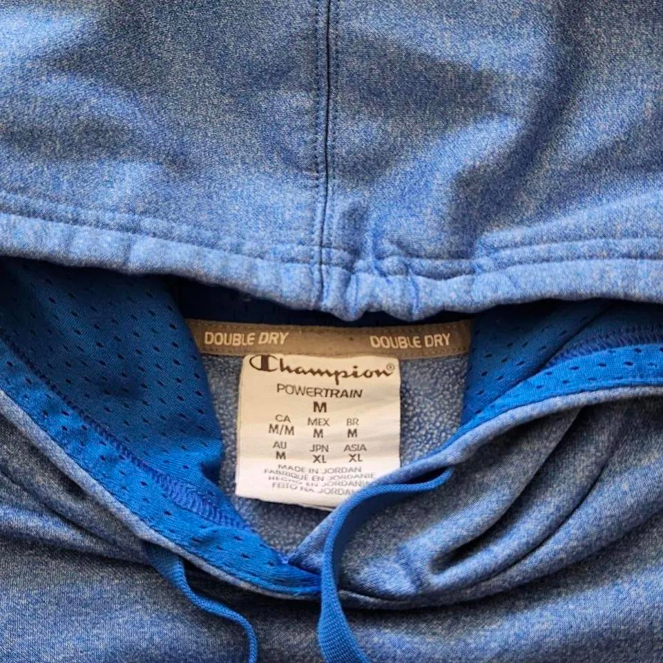Champion sports logo hoodie, size M,