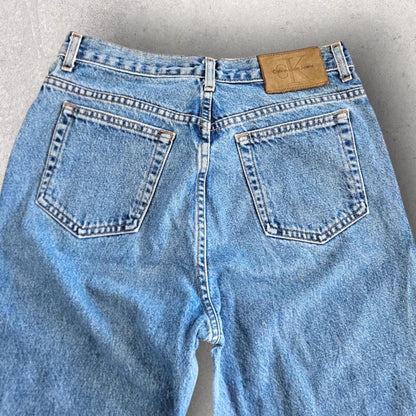 Calvin Klein Woman’s Blue Jeans ג’ינס נשים קלאסי במראה וינטאג’
