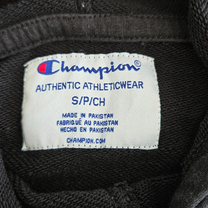 Champion Black Hoodie S, black hoodie