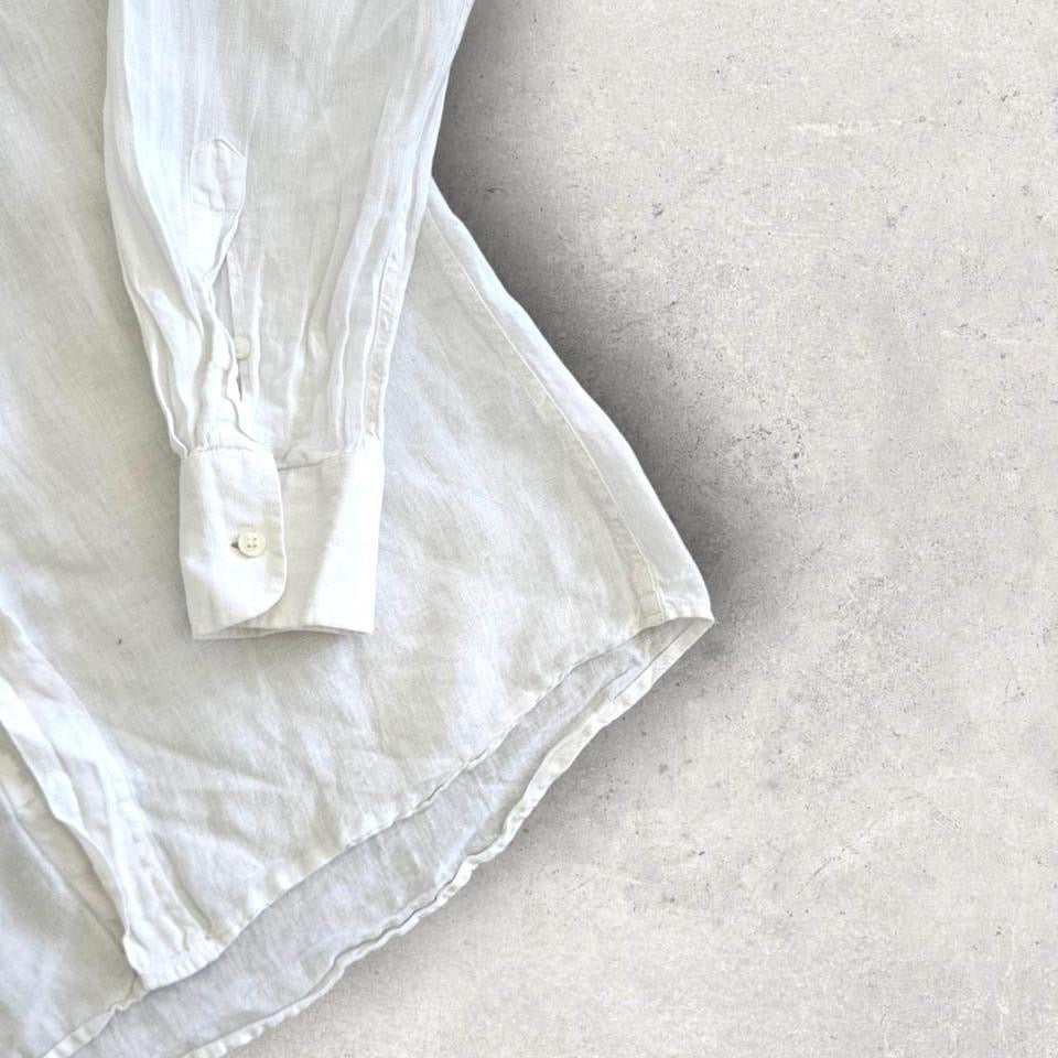 Fred Perry White Polo shirt - L חולצת פולו לבנה פרד פרי מידה L