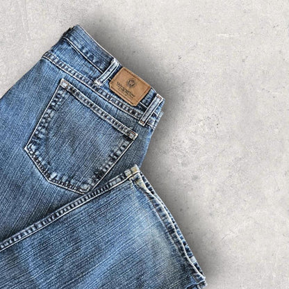 Wrangler Navy Jeans - 36x30 ג'ינס כחול נייבי מידה W36 L30