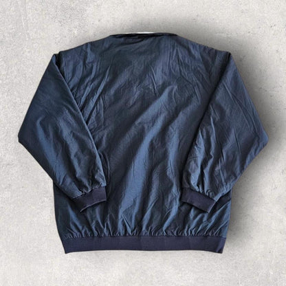 Reebok navy jacket fleece inside large, men’s L