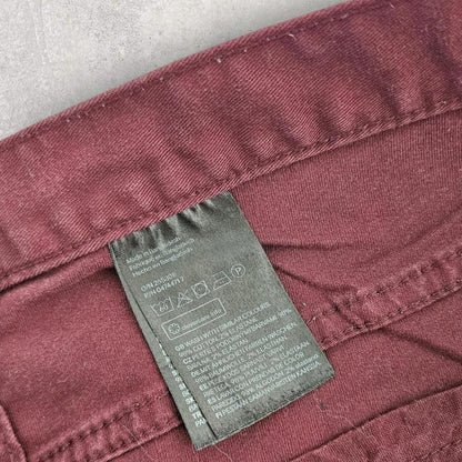 H&M Burgandy Short Jeans - W34