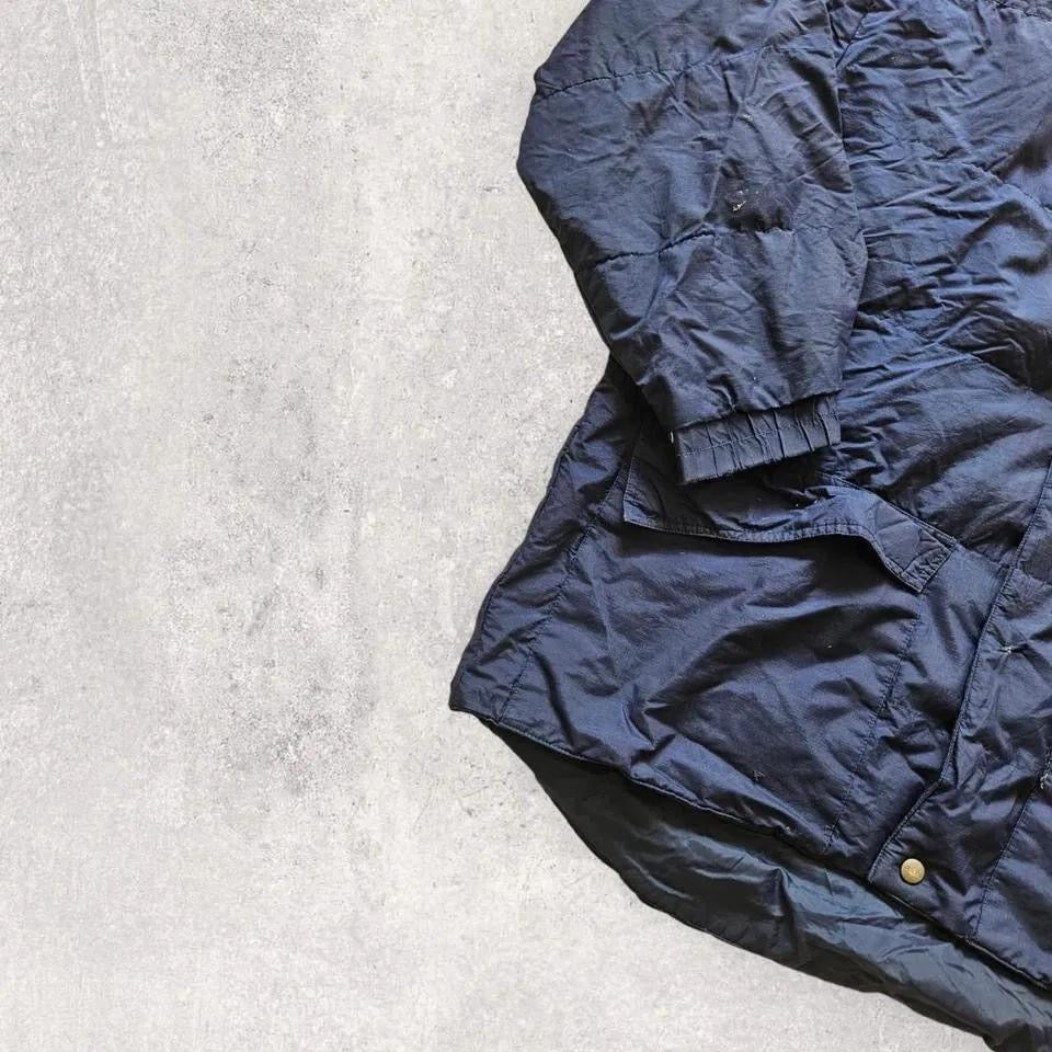 Retro Adidas Navy Coat Large