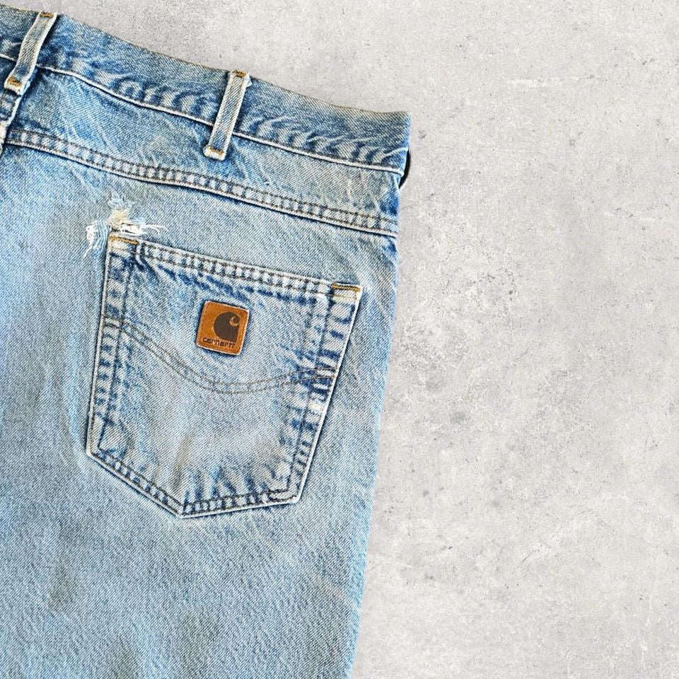 Carhartt Blue Short Jeans W40