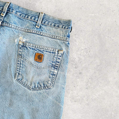 Carhartt Blue Short Jeans W40