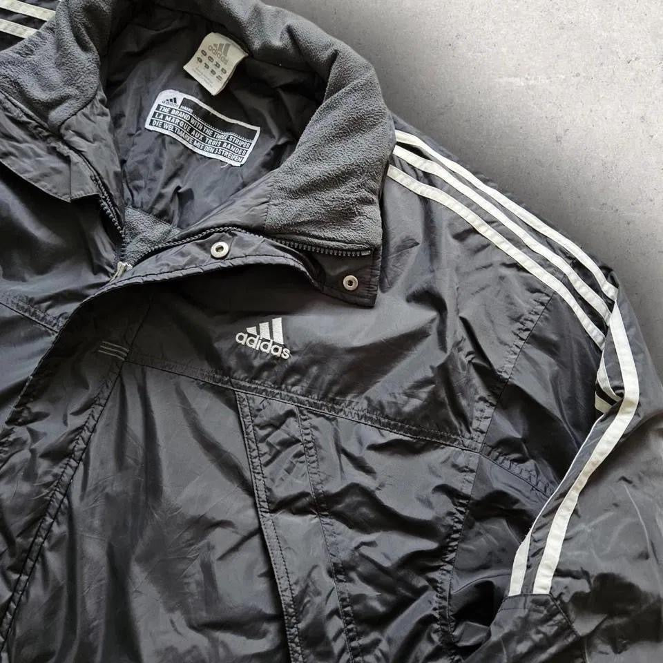 Vintage Adidas thick nylon coat size XXL