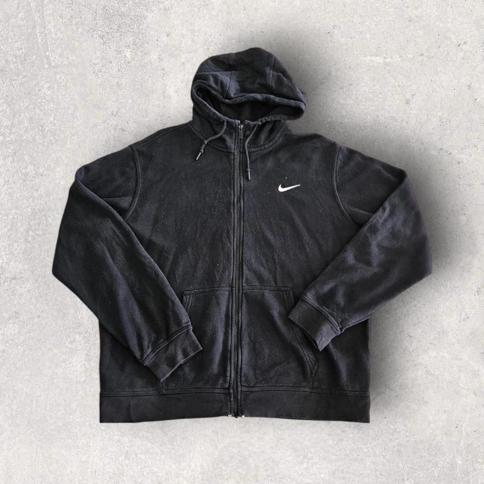 Nike black zipper jacket size L in great condition